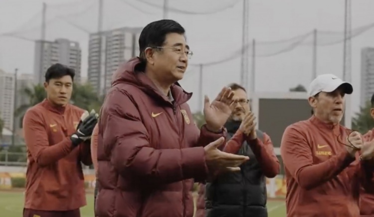  U20亞洲杯開(kāi)賽在即，足協(xié)主席宋凱探班U20國(guó)青隊(duì)