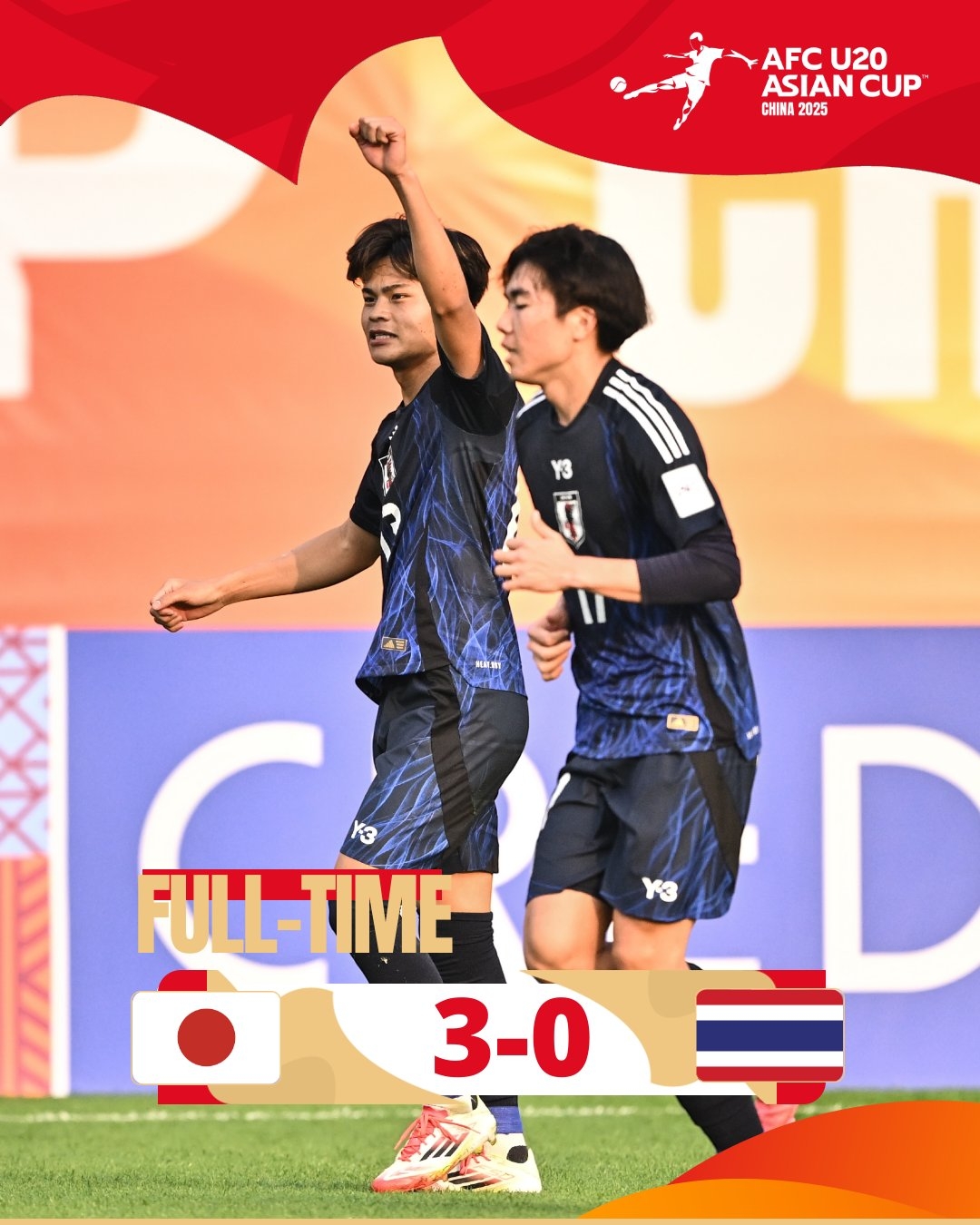  日本U20主帥賽后：雖然全取三分，但球隊各方面都有待提升