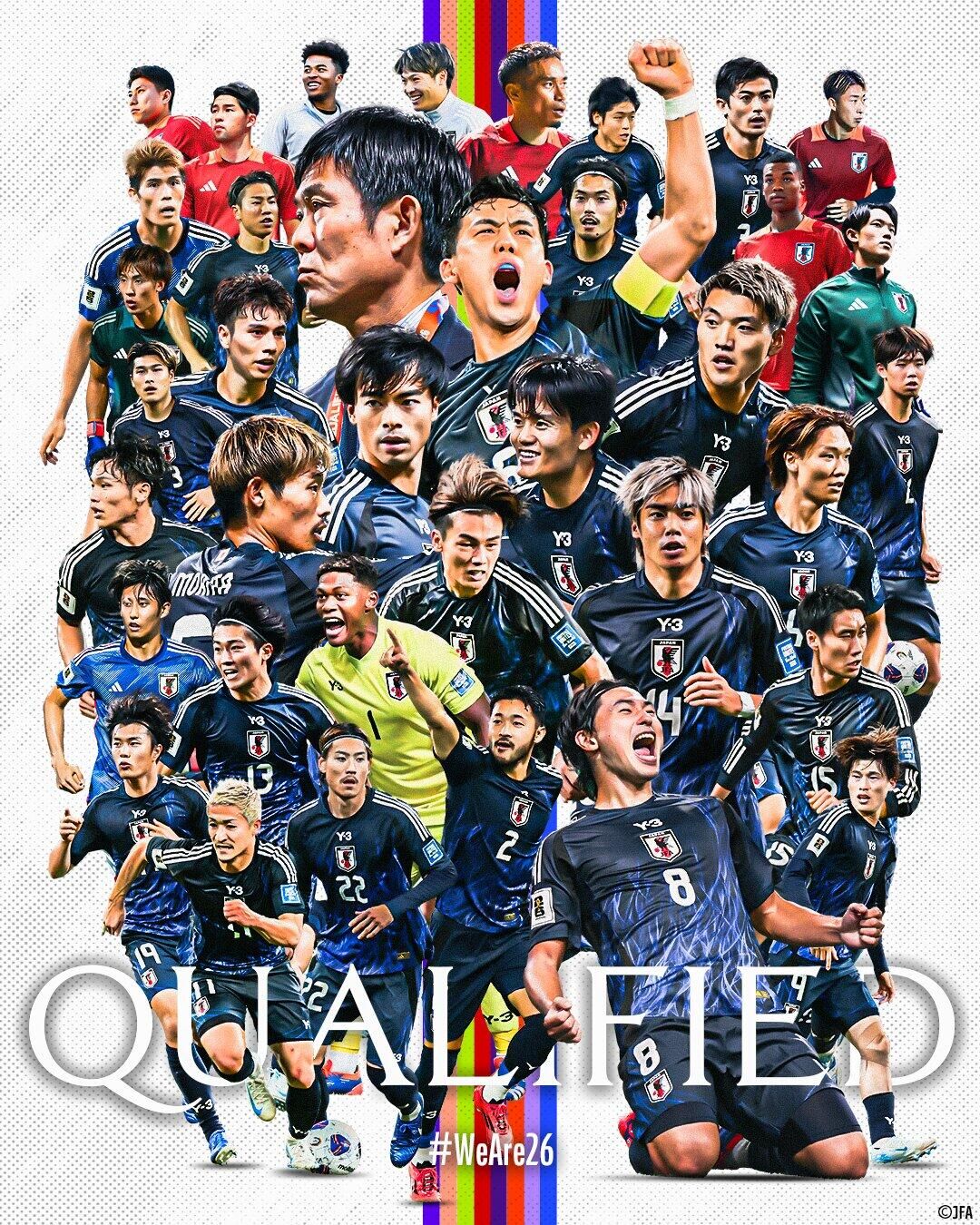  斷層領(lǐng)先！日本7輪6勝1平提前晉級世界杯，全球除東道主外首隊(duì)！